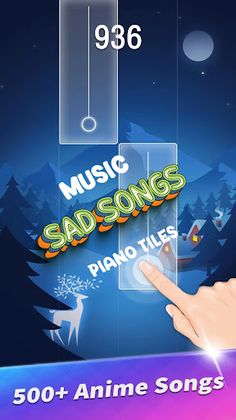 Sad Songs Piano Tiles - Screenshot 3