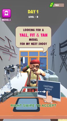 Casting Agent 3D - Screenshot 1