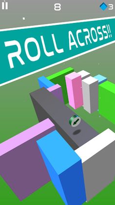 Roll Roll: Endless Rolling Gam - Screenshot 1