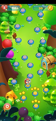 bubble shooter war - Screenshot 2