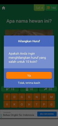 Tebak Gambar Hewan - Screenshot 4