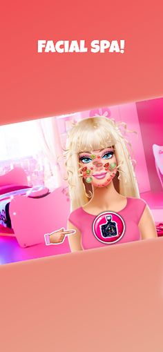 Barbi Face Care Dress Up - Screenshot 1