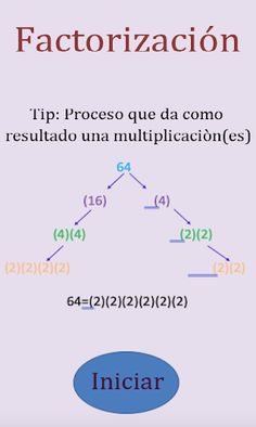 Juego de factorización simple. - Screenshot 1