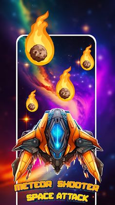 Meteor Shooter- Space Attack - Screenshot 1