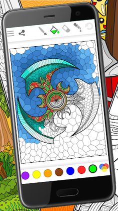 ColorSky: adult coloring book - Screenshot 1