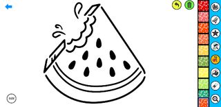 Watermelon Coloring Book - Screenshot 3