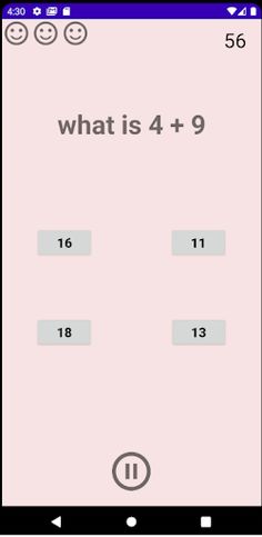 Fun Math Game - Screenshot 1