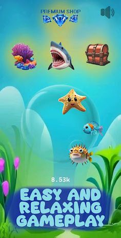 Idle Bubble Clicker: Sea - Screenshot 1