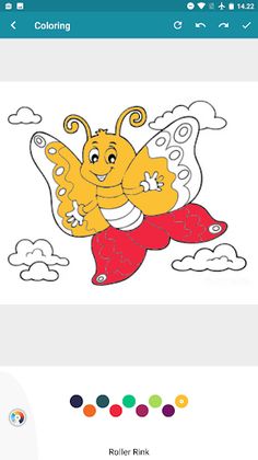 Butterfly Creation: Coloring - Screenshot 3