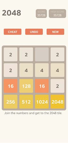 2048 - Screenshot 2