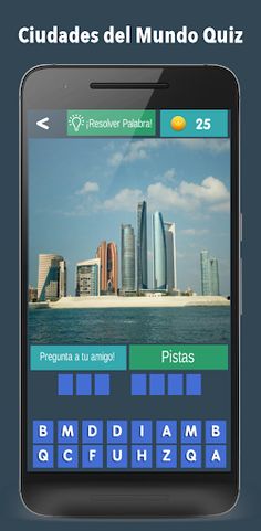 Ciudades del Mundo Quiz - Adiv - Screenshot 1