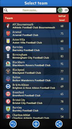 Elifoot 23 - Screenshot 1