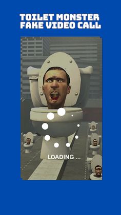 Toilet Monster Fake Call - Screenshot 4