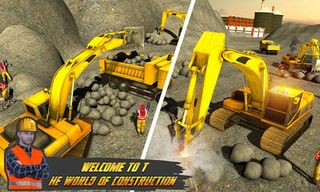 Stone Crusher Excavator Simula - Screenshot 1