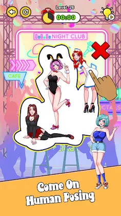Pose Puzzle:Tricky Paper Doll - Screenshot 3