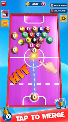 Dice Merge Puzzle Game 3D - Screenshot 1