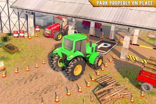 Offroad 3D Tractor Parking Gam - Screenshot 3