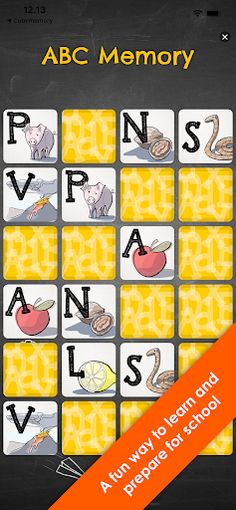 ABC Memory (Capital letters) - Screenshot 1