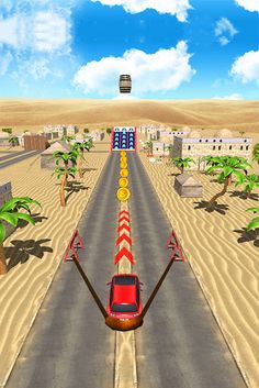Car Stunts Slingshot Games - Screenshot 2