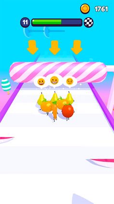 Fruit Fun Race 3D - Screenshot 2
