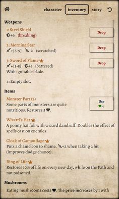 Path of Adventure: Text RPG - Screenshot 4
