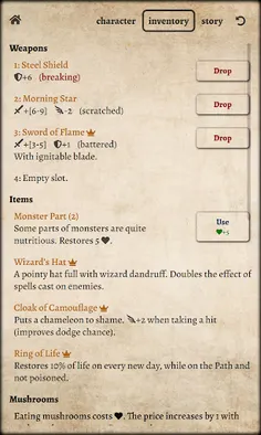 Path of Adventure: Text RPG - Screenshot 4