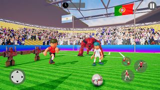 Rainbow Monster Mini Football - Screenshot 3