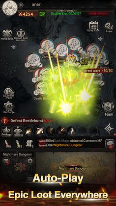 Grim World:Text RPG - Screenshot 3