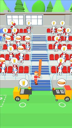Hotdog Stadium Rush - Screenshot 1