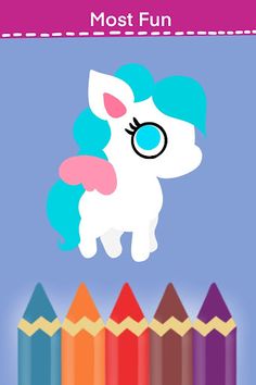 Unicorn Coloring Pages 2020 - Screenshot 1