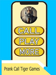 Fake Call Tiger Games - Screenshot 1
