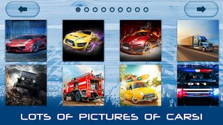 Cars Puzzles Game for boys - Screenshot 1