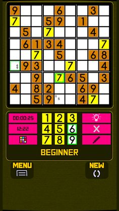 Classic sudoku - Screenshot 4