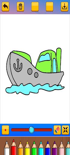 Cruise Ship Coloring - Screenshot 4