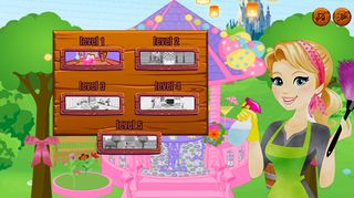 Long stages cleaning games - Screenshot 2