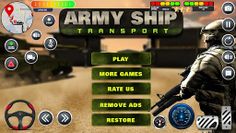Army Transport Tank Ship Games - Screenshot 4