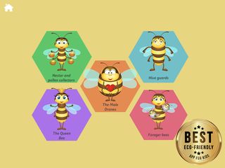 123 Kids Fun Bee Games - Screenshot 1
