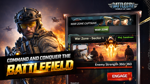 BattleCry: World War Game RPG - Screenshot 2