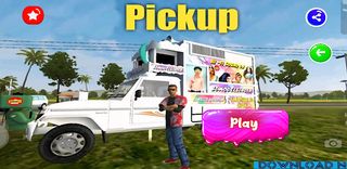 Mod bussid dj pickup simulator - Screenshot 1