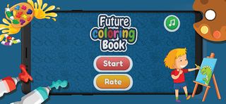 Future Fun Coloring Book - Screenshot 2