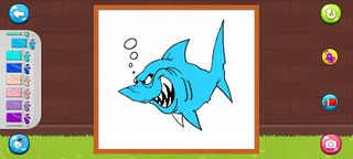Megalodon Shark Coloring - Screenshot 1