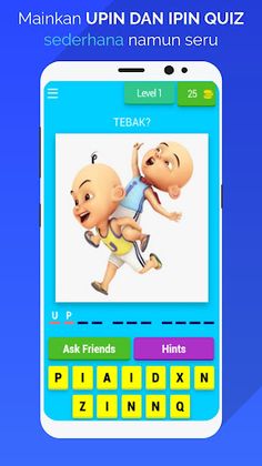 Upin & Ipin Quiz - Screenshot 1