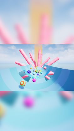 Marble Race 3D - Screenshot 1