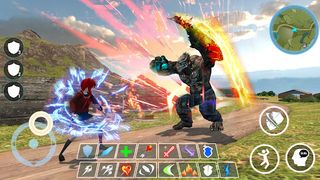 Anime Girl Fighting Games 3D - Screenshot 1