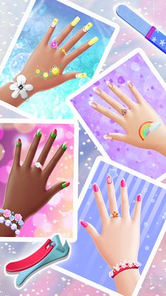 Acrylic Nail Art - Nail Games - Screenshot 4