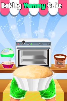 Kids Cupcakes Maker Bake Game - Screenshot 3