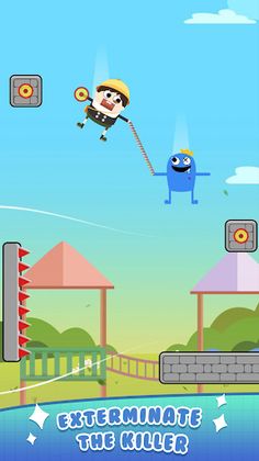 Fall Rush : Rope Rescue - Screenshot 2