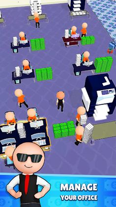 Office Master Idle tycoon game - Screenshot 1