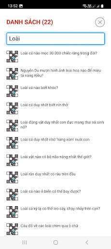 Trò chơi ô chữ thư giãn - Screenshot 1