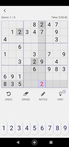 Sudoku Neo - Screenshot 1
